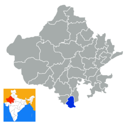 Rajastan Banswara district.png