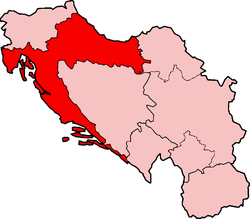 La RS Croatie au sein de la Yougoslavie