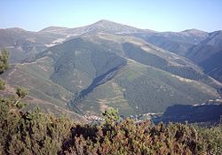 Vue du mont San Lorenzo depuis El Hombre