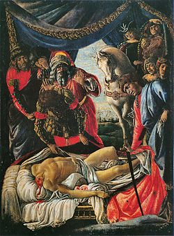 Sandro Botticelli - Découverte du cadavre d'Holopherne 1.jpg