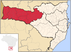 Région Ouest de Santa Catarina