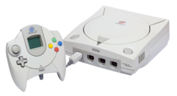 La Dreamcast et sa manette