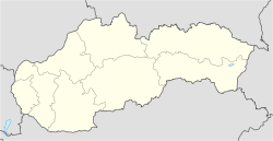 (Voir situation sur carte : Slovaquie)