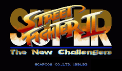 Logo de Super Street Fighter II: The New Challengers