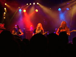 Le groupe Tarot sur scène en 2007