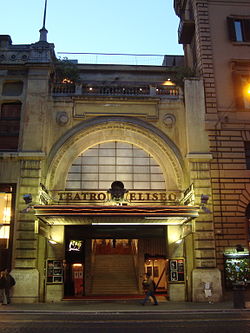 Le Teatro Eliseo en 2010