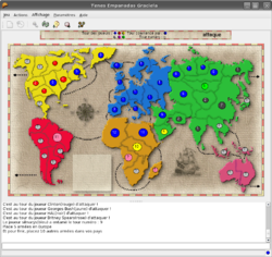 Capture d'écran du jeu vidéo libre Tenés Empanadas Graciela, dans sa version 0.11.1 sous Mandriva Linux