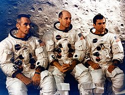 The three prime crew members for the Apollo 10 mission (Cernan, Stafford and Young).jpg