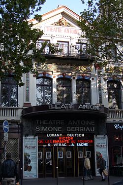 Le théâtre Antoine en 2007