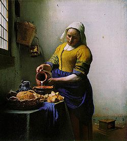 La Laitière (De melkmeid) au Rijksmuseum de Amsterdam