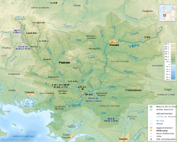 Vilaine River Drainage Basin map-fr.svg
