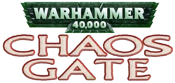 Logo de Warhammer 40,000 Chaos Gate