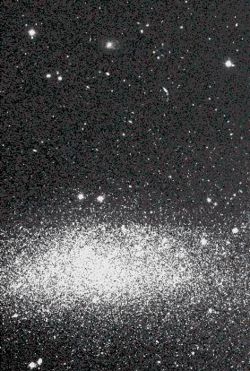 Galaxie de Wolf-Lundmark-Melotte, photographiée par l’ESO.