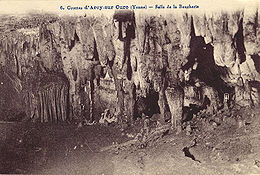 Carte postale ancienne de la grotte