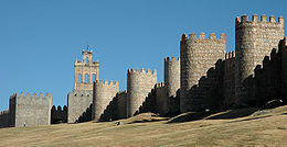 La muraille d'Ávila