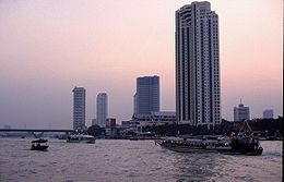La Chao Phraya à Bangkok