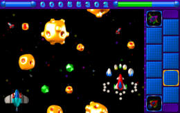 Capture d'écran du jeu Powermanga
