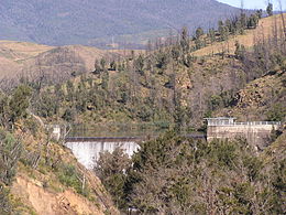 Le barrage sur la Cotter en 2005