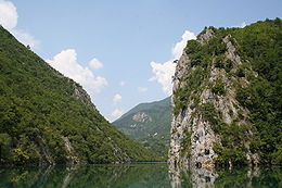 Les gorges de la Drina