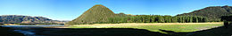 Vue panoramique du lac del Neusa.