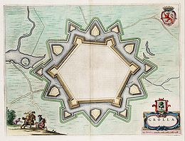Grolla - Map of Groenlo, after 1628 (J.Blaeu, 1649).jpg