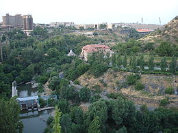 La Hrazdan à Erevan