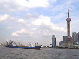 Huangpu à Shanghai.