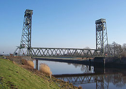 Pont sur la Hunte à Elsfleth.
