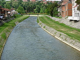 La Kolubara à Valjevo Le bassin de de la Kolubara.