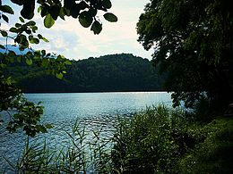 Lac de Levico en juillet 2009