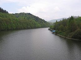 Lac du barrage Ružín