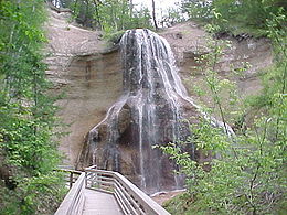 Smith Falls, la plus grande cascade du Nebraska avec 19 mètres à proximité de la rivière Niobrara.