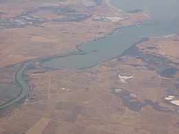l'embouchure du Murray dans le lac Alexandrina