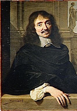 Détail d’un double portrait de Mansard et deClaude Perrault attribué à Philippe de Champaigne.