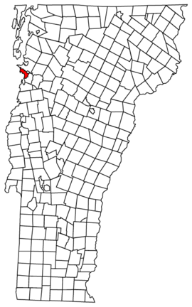 Localisation de Burlington