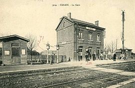 La gare de Fenain.