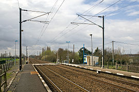 Halte de Savonnières en mars 2007.