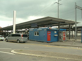 La gare de Pratteln en 2009.
