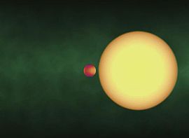 Dessin exoplanète HD 189733 b