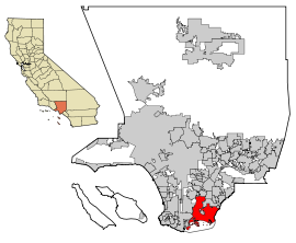 Localisation de Long Beach