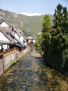 La Lašva à Travnik