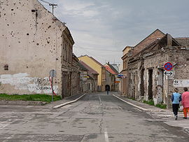 Rue principale de Vukovar