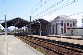 Les voies ferrées (août 2011)