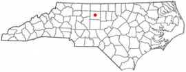Localisation de Greensboro