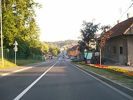 Une rue du centre de Novi Marof