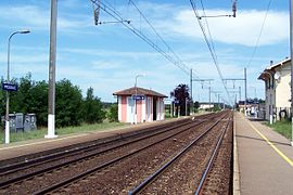 Les voies ferrées (juin 2011)