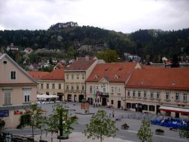 Place du roi Tomislav Ier, à Samobor