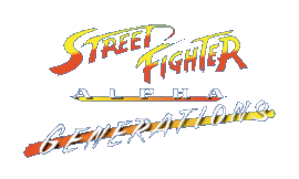 Logo-titre Street Fighter Alpha Generations