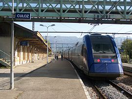 Quai 3: les TER Valence-Genève rebroussent à Culoz.