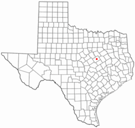 Localisation de Waco